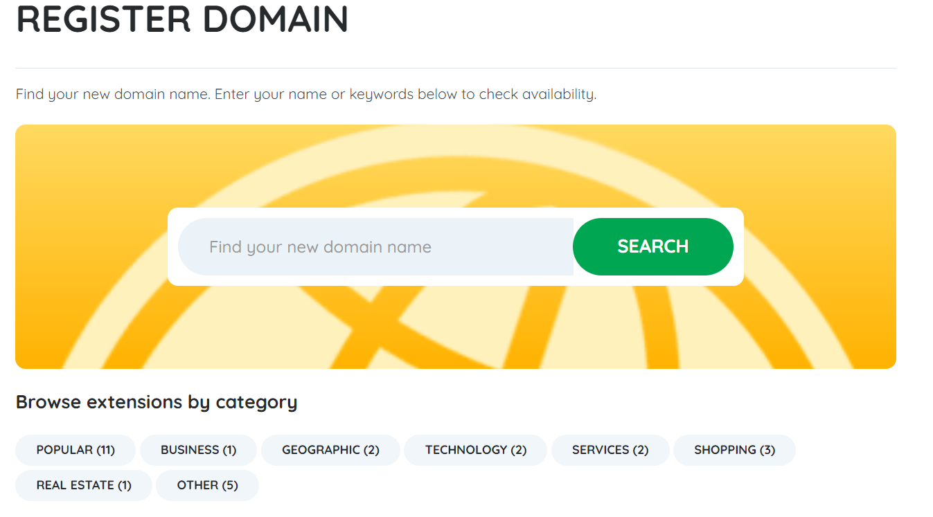register domains